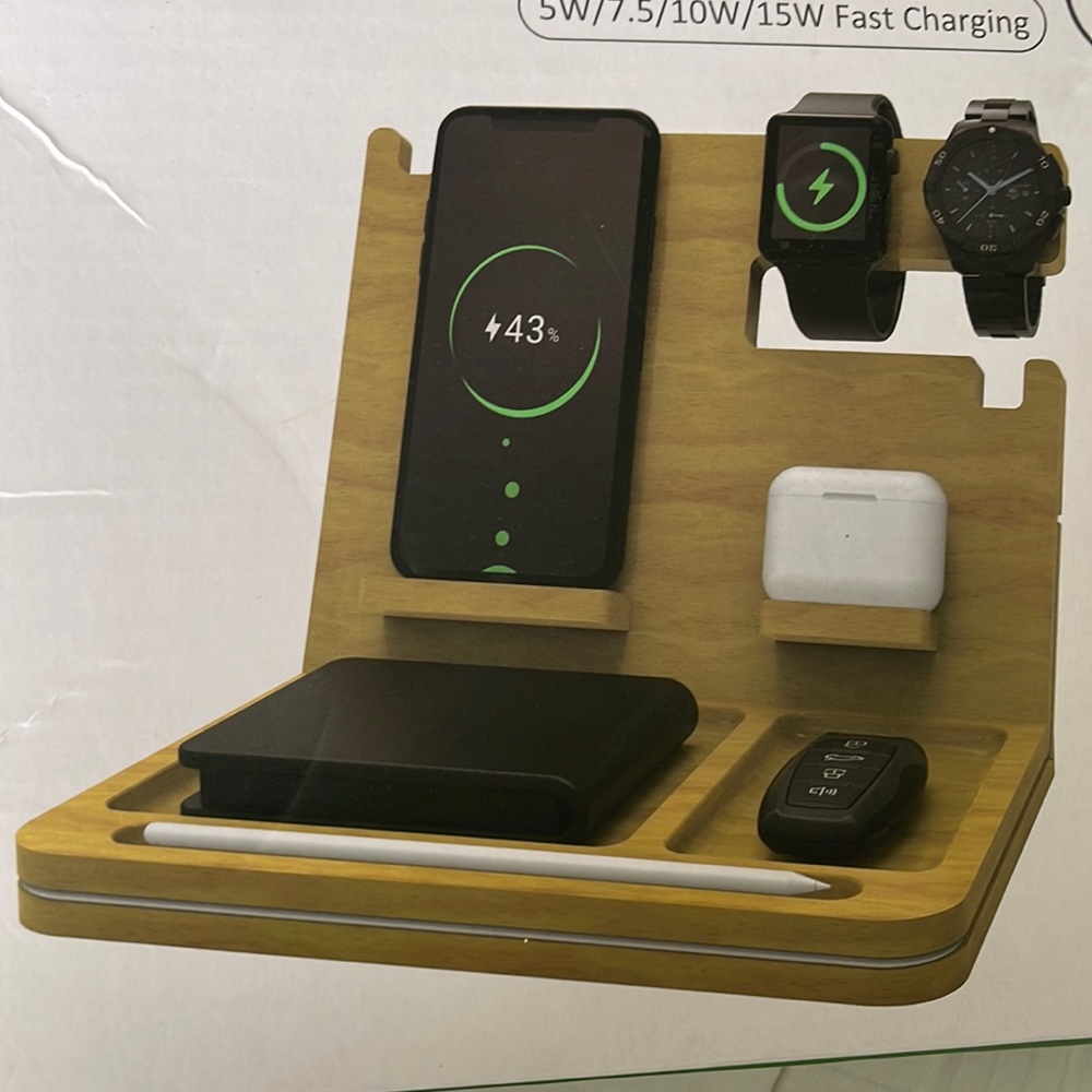 6 in 1 Wireless Charging Station